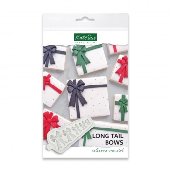 Silicone Mould - Bows with Long Tails